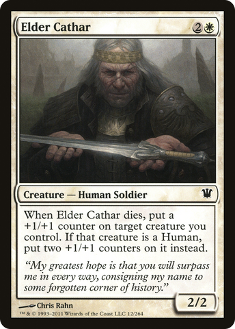 Elder Cathar (ISD-012)  - Innistrad