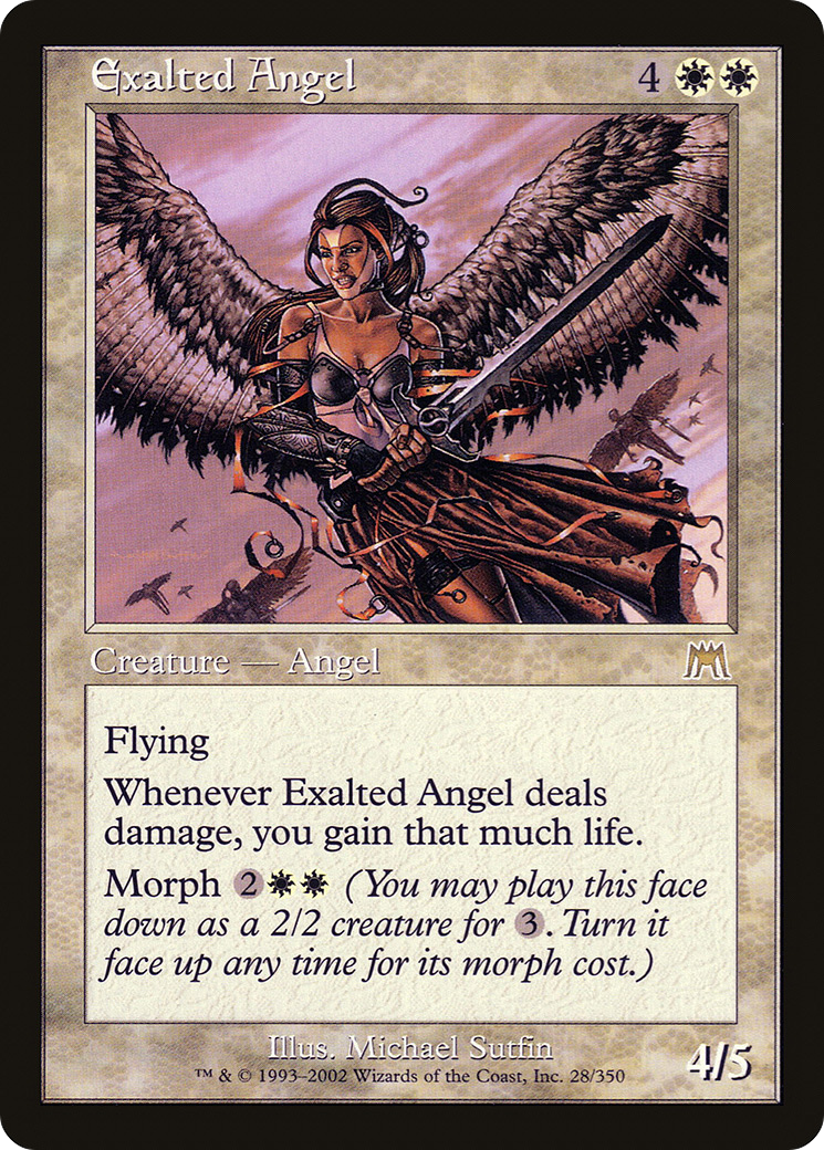 Exalted Angel (ONS-028)  - Onslaught