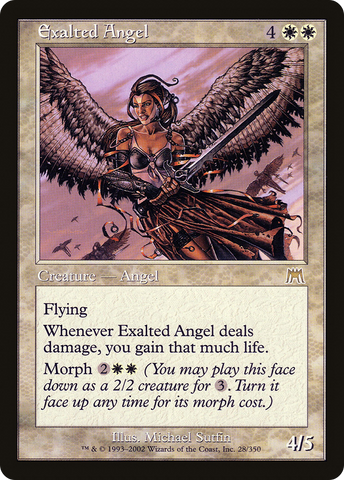 Exalted Angel (ONS-028)  - Onslaught