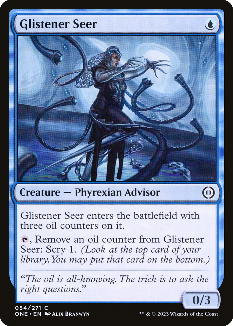 Glistener Seer (ONE-054)  - Phyrexia: All Will Be One