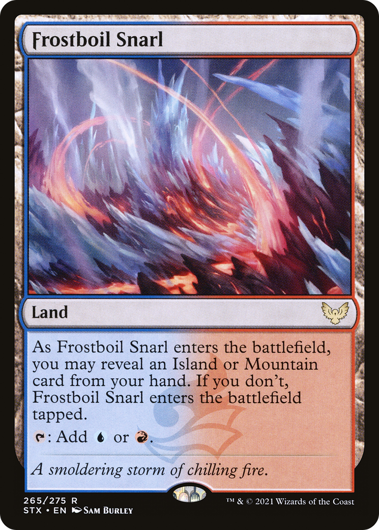 Frostboil Snarl (STX-265)  - Strixhaven: School of Mages