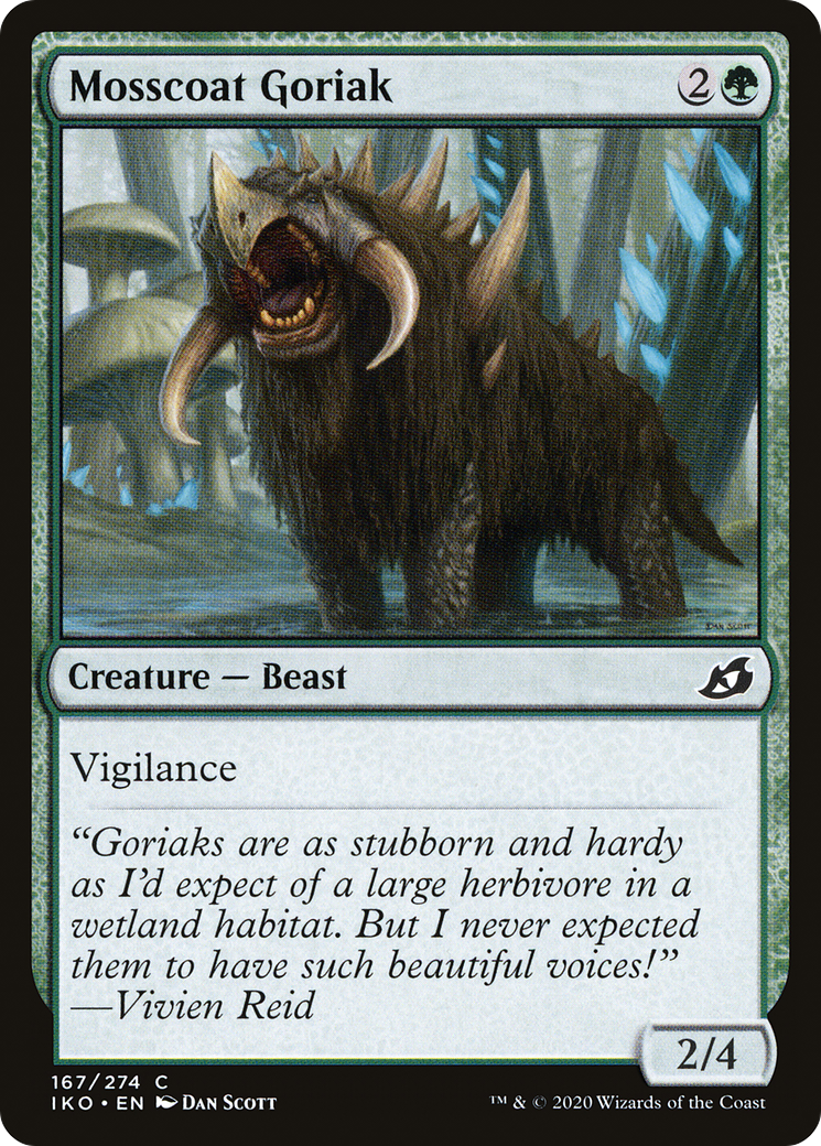 Mosscoat Goriak (IKO-167) - Ikoria: Lair of Behemoths