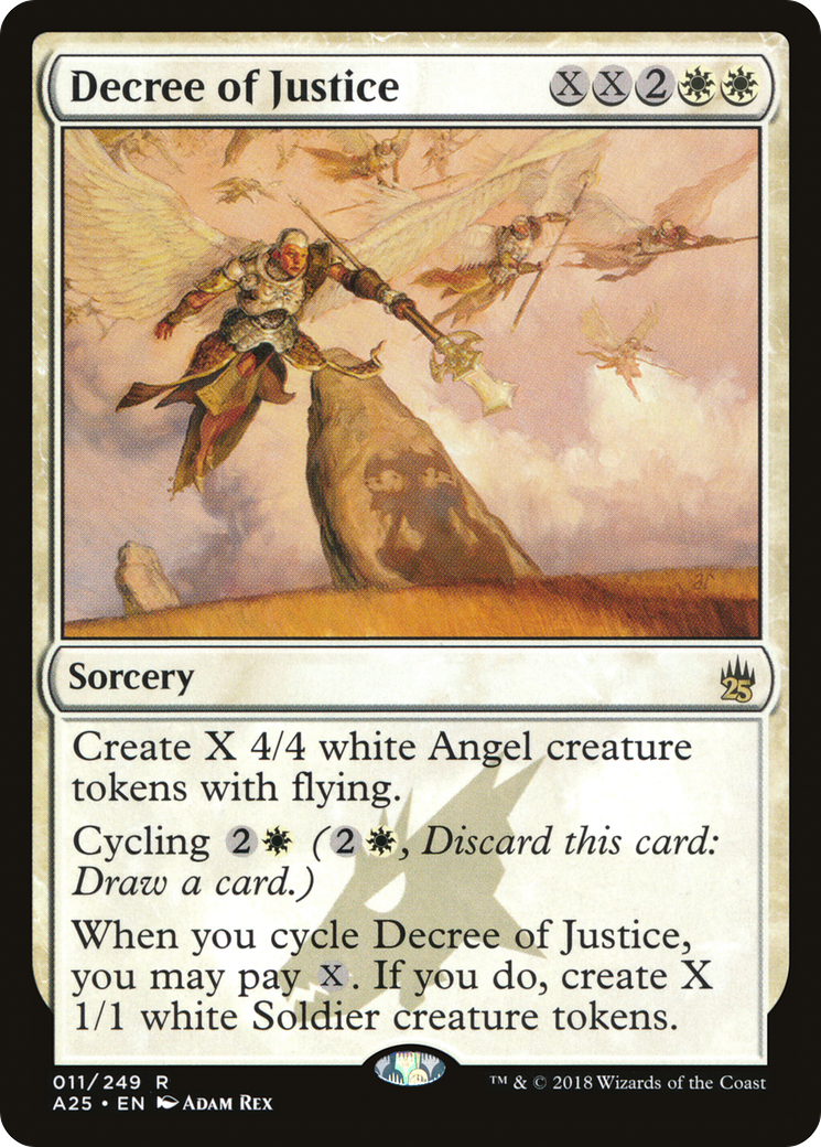 Decree of Justice (A25-011)  Foil - Masters 25