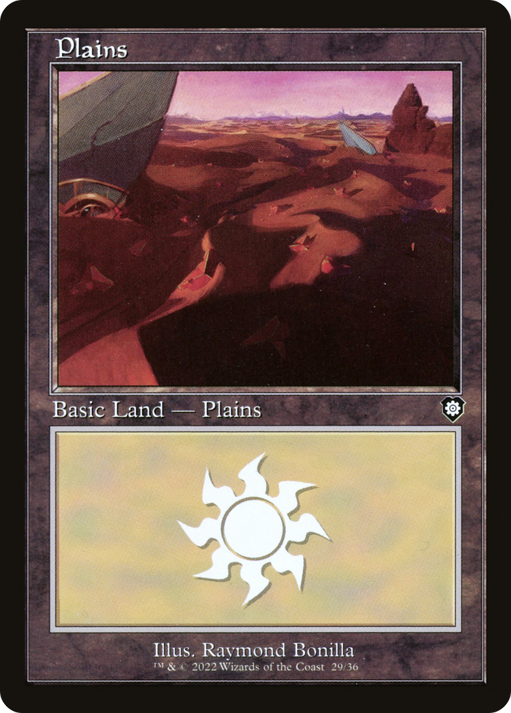 Plains (29) (Retro Frame) (BRC-029)  - The Brothers' War Commander