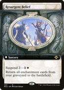 Resurgent Belief (Extended Art) (MH2-443)  Foil - Modern Horizons 2: (Extended Art)