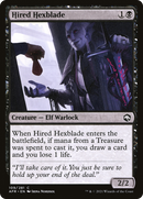 Hired Hexblade (AFR-109)  Foil - Adventures in the Forgotten Realms