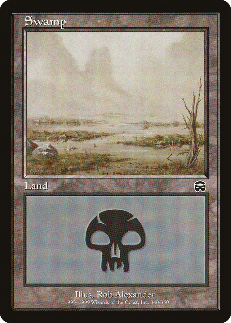 Swamp (340) (MMQ-340)  - Mercadian Masques