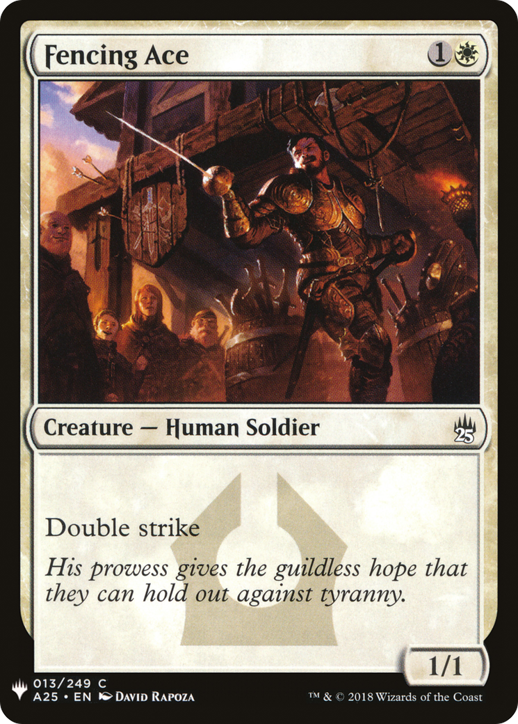 Fencing Ace (LIST-013)  - The List