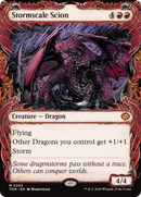 Stormscale Scion (Showcase) (TDM-303)  Foil - Tarkir: Dragonstorm: (Showcase)