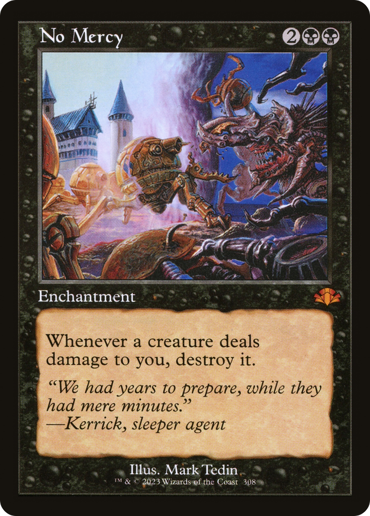 No Mercy (Retro Frame) (DMR-308)  - Dominaria Remastered