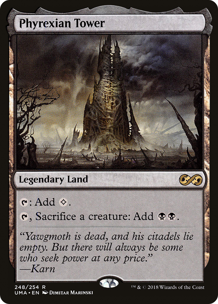 Phyrexian Tower (UMA-248)  - Ultimate Masters