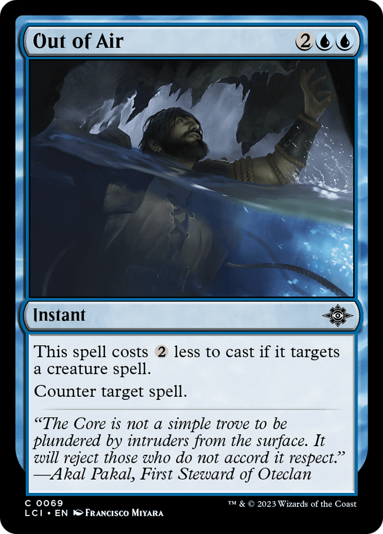 Out of Air (LCI-069)  Foil - The Lost Caverns of Ixalan