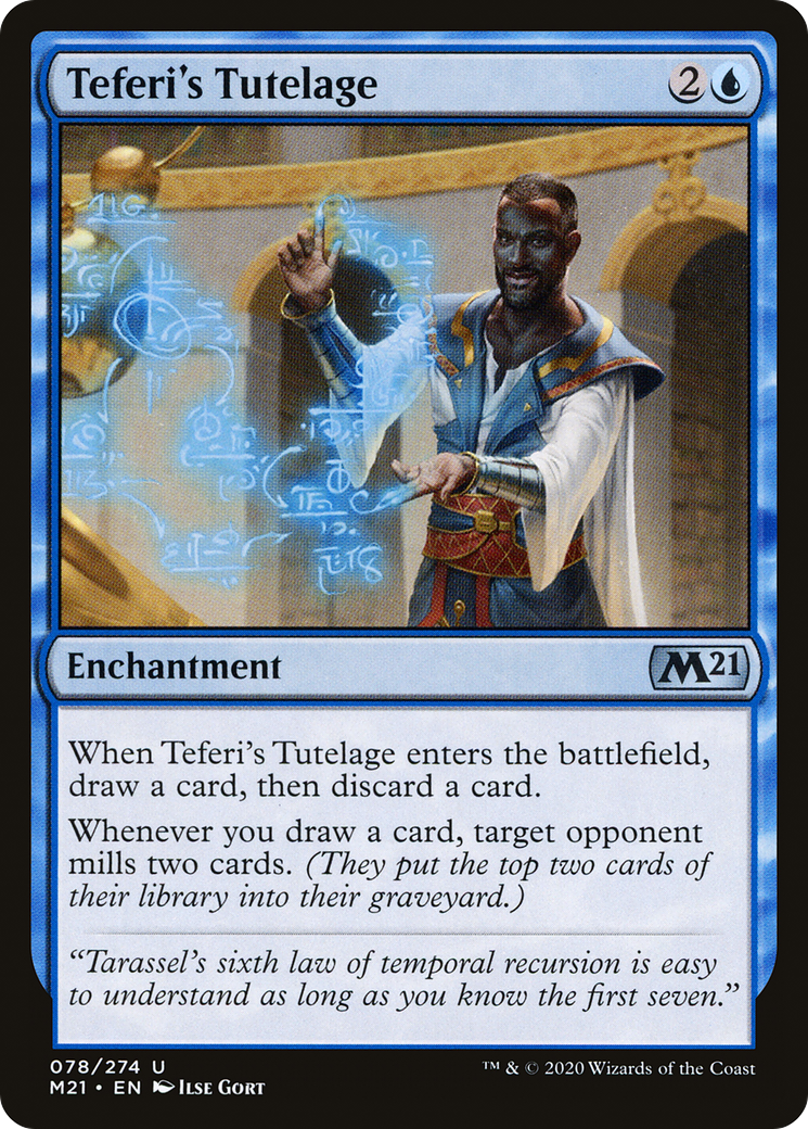 Teferi's Tutelage (M21-078)  Foil - Core Set 2021