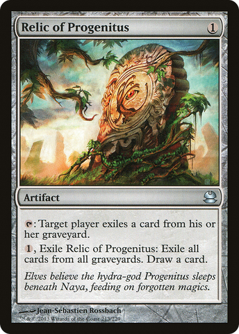 Relic of Progenitus (MMA-213)  Foil - Modern Masters