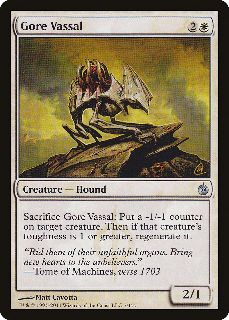 Gore Vassal (MBS-007)  - Mirrodin Besieged