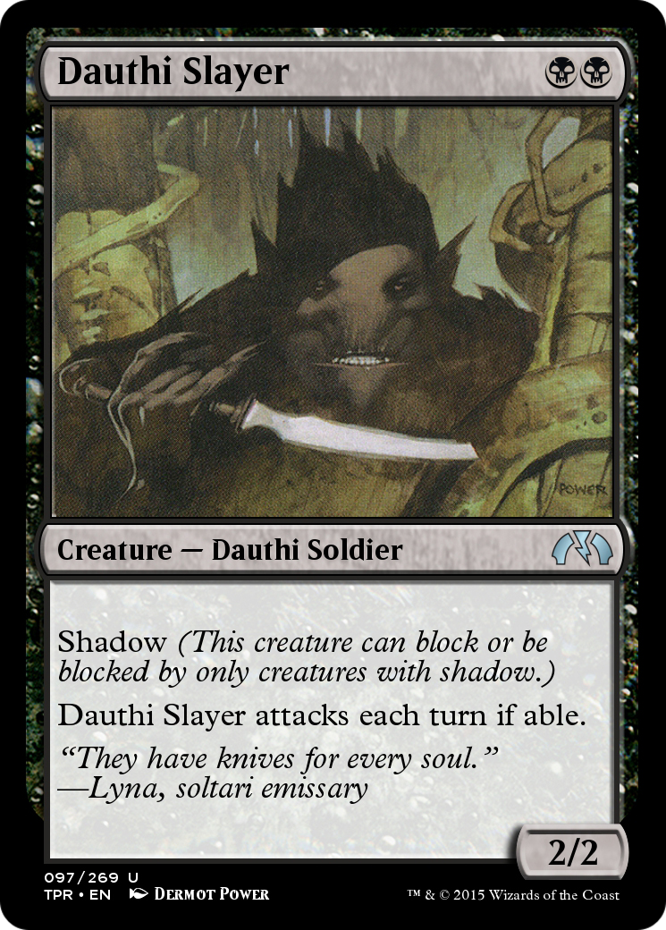 Dauthi Slayer (TPR-097)  Foil - Tempest Remastered