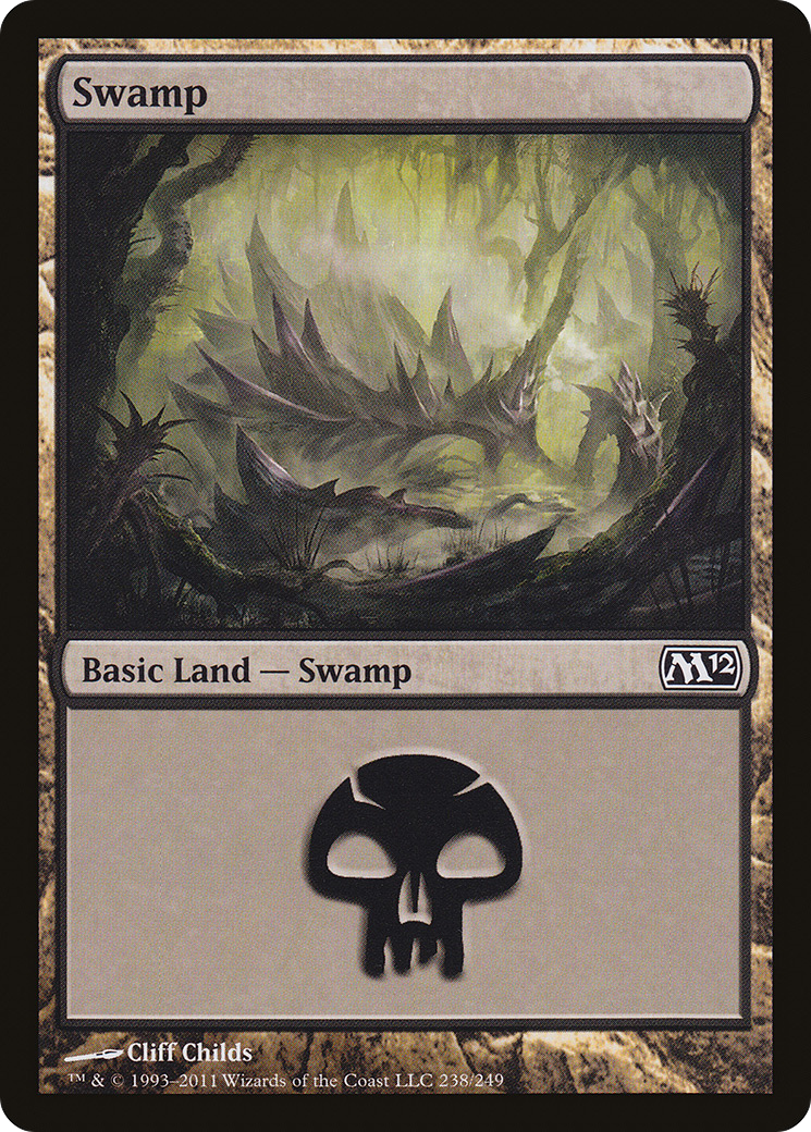 Swamp (238) (M12-238)  - Magic 2012
