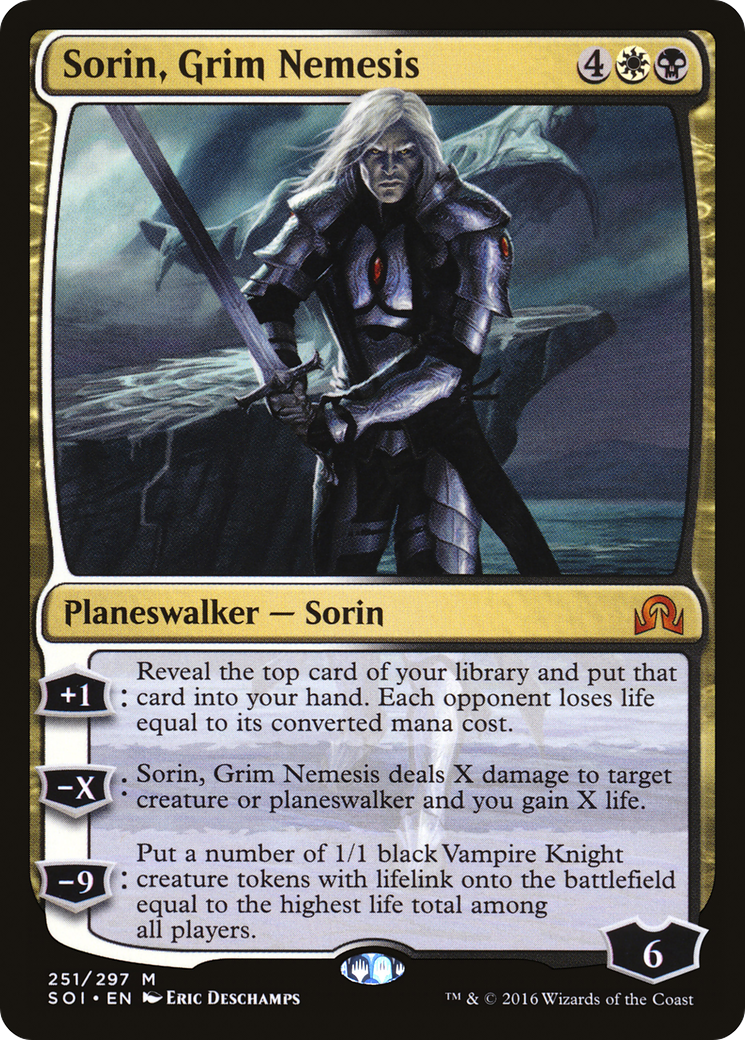 Sorin, Grim Nemesis (SOI-251)  Foil - Shadows over Innistrad
