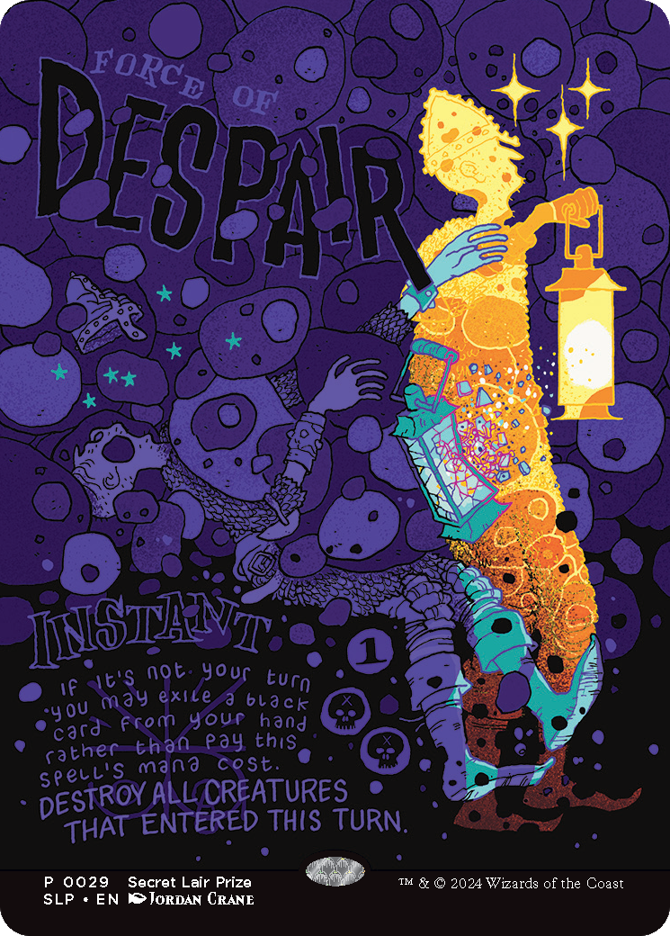 Force of Despair (SLP-029)  - Secret Lair Showdown (Borderless)