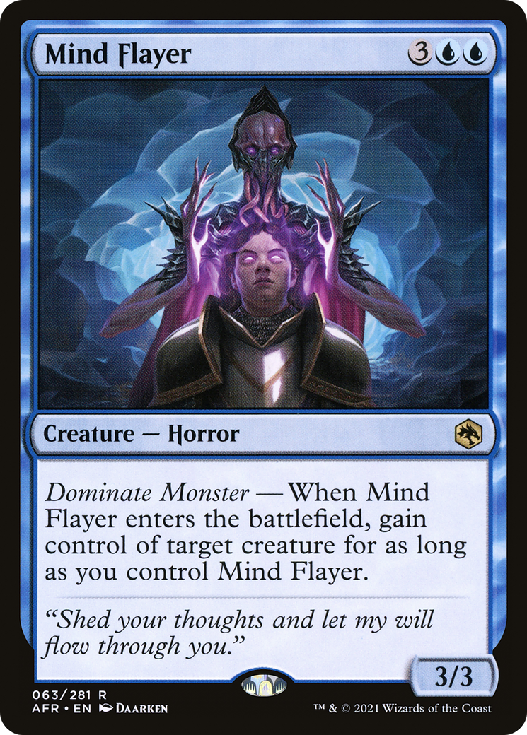 Mind Flayer (AFR-063) - Adventures in the Forgotten Realms Foil