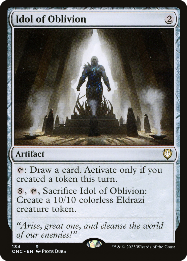 Idol of Oblivion (ONC-134)  - Phyrexia: All Will Be One Commander