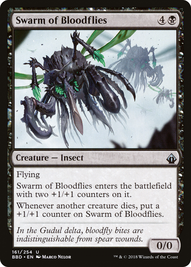 Swarm of Bloodflies (BBD-161)  - Battlebond