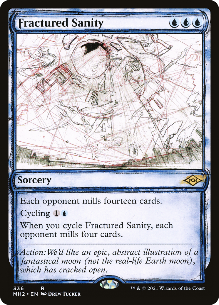 Fractured Sanity (Showcase) (MH2-336)  - Modern Horizons 2: (Showcase)