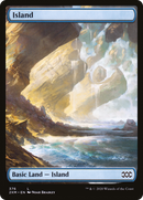 Island (376) (2XM-376) - Double Masters Foil