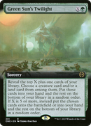 Green Sun's Twilight (Extended Art) (ONE-391)  Foil - Phyrexia: All Will Be One: (Extended Art)