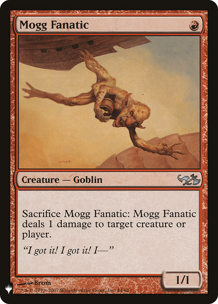 Mogg Fanatic (LIST-DD1-44)  - The List
