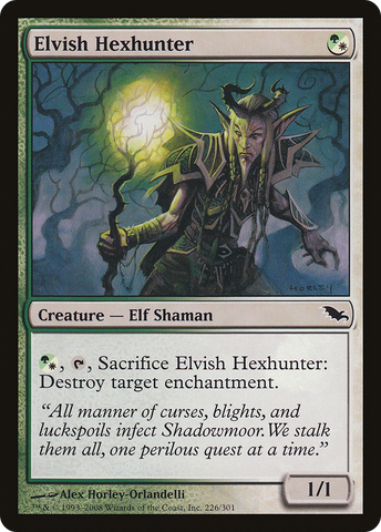 Elvish Hexhunter (SHM-226)  - Shadowmoor