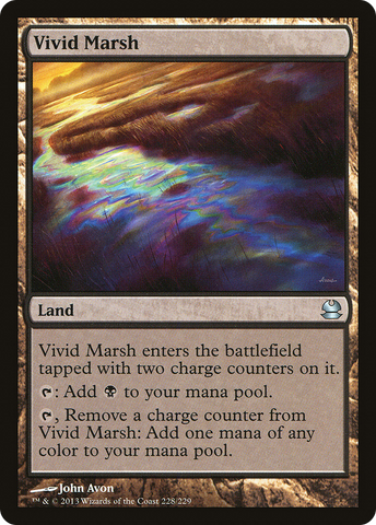 Vivid Marsh (MMA-228)  Foil - Modern Masters