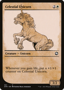 Celestial Unicorn (Showcase) (AFR-301)  Foil - Adventures in the Forgotten Realms: (Showcase)