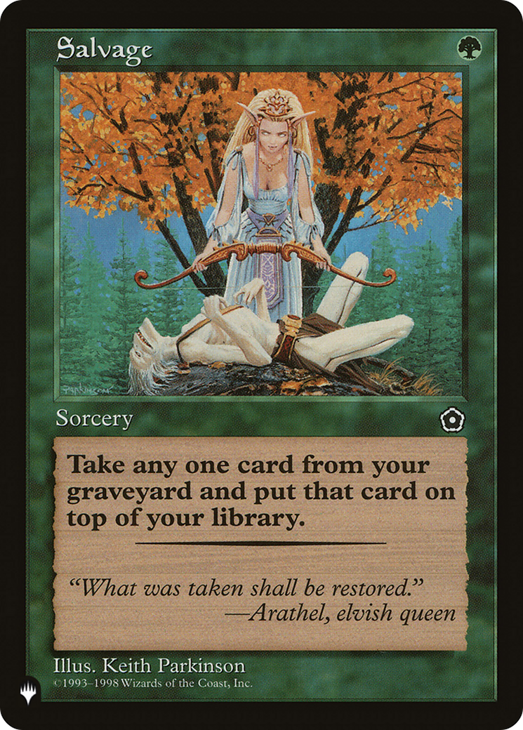 Salvage (LIST-P02-145)  - The List