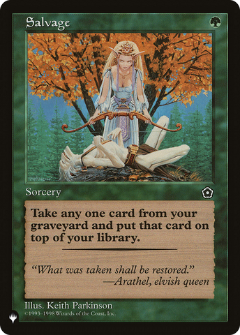 Salvage (LIST-P02-145)  - The List