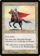 Benalish Knight (WTH-)  - Weatherlight