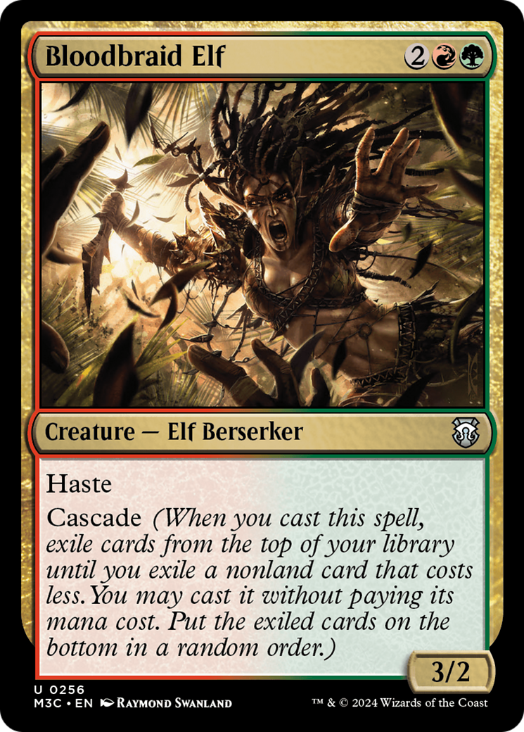 Bloodbraid Elf (M3C-256)  - Modern Horizons 3 Commander