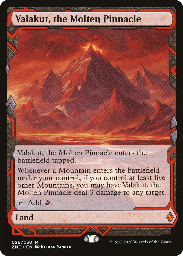 Valakut, the Molten Pinnacle (ZNE-029)  - Zendikar Rising Expeditions