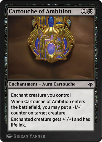 Cartouche of Ambition (AKR-097)  - Amonkhet Remastered