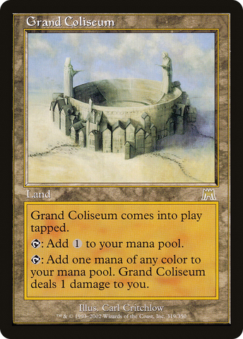 Grand Coliseum (ONS-319) - Onslaught Foil