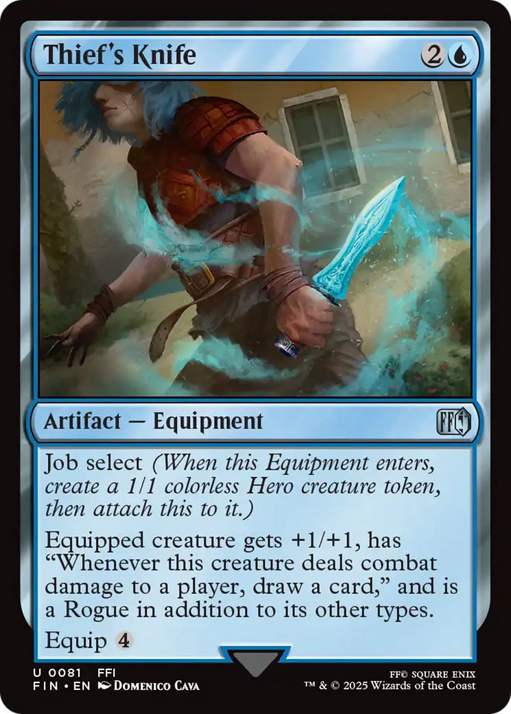Thief's Knife (FIN-081)  Foil - FINAL FANTASY