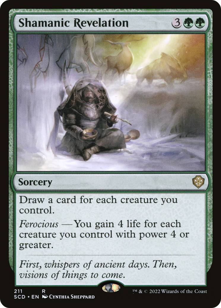 Shamanic Revelation (SCD-211)  - Starter Commander Decks