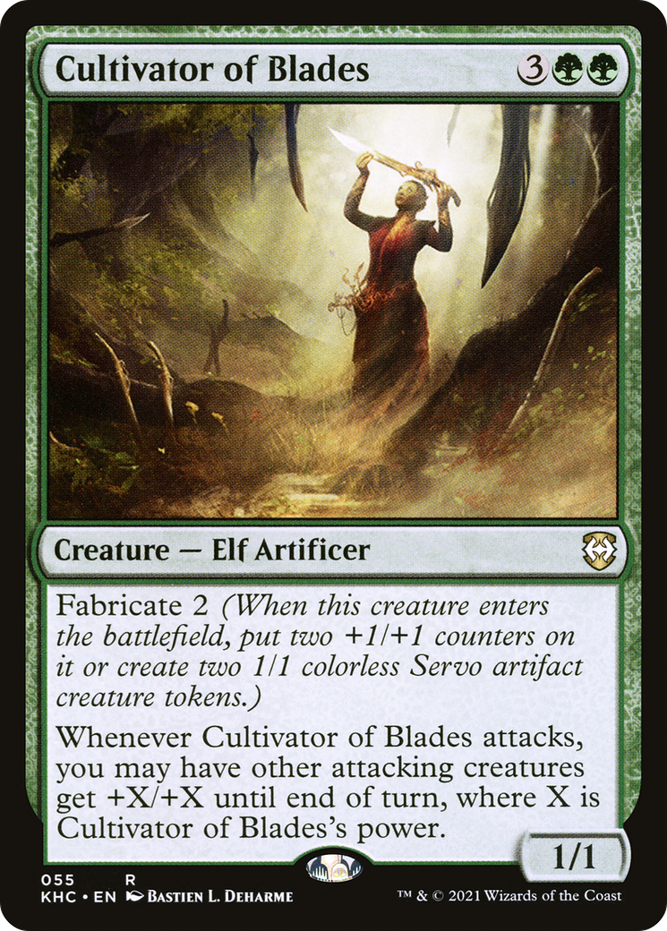 Cultivator of Blades (KHC-055)  - Kaldheim Commander