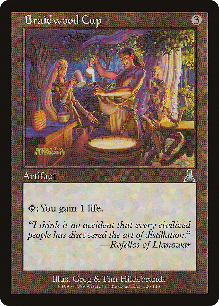 Braidwood Cup (UDS-126)  Foil - Urza's Destiny