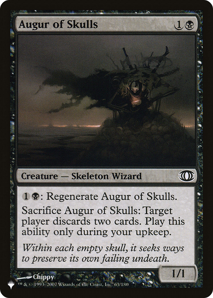 Augur of Skulls (LIST-FUT-63)  - The List