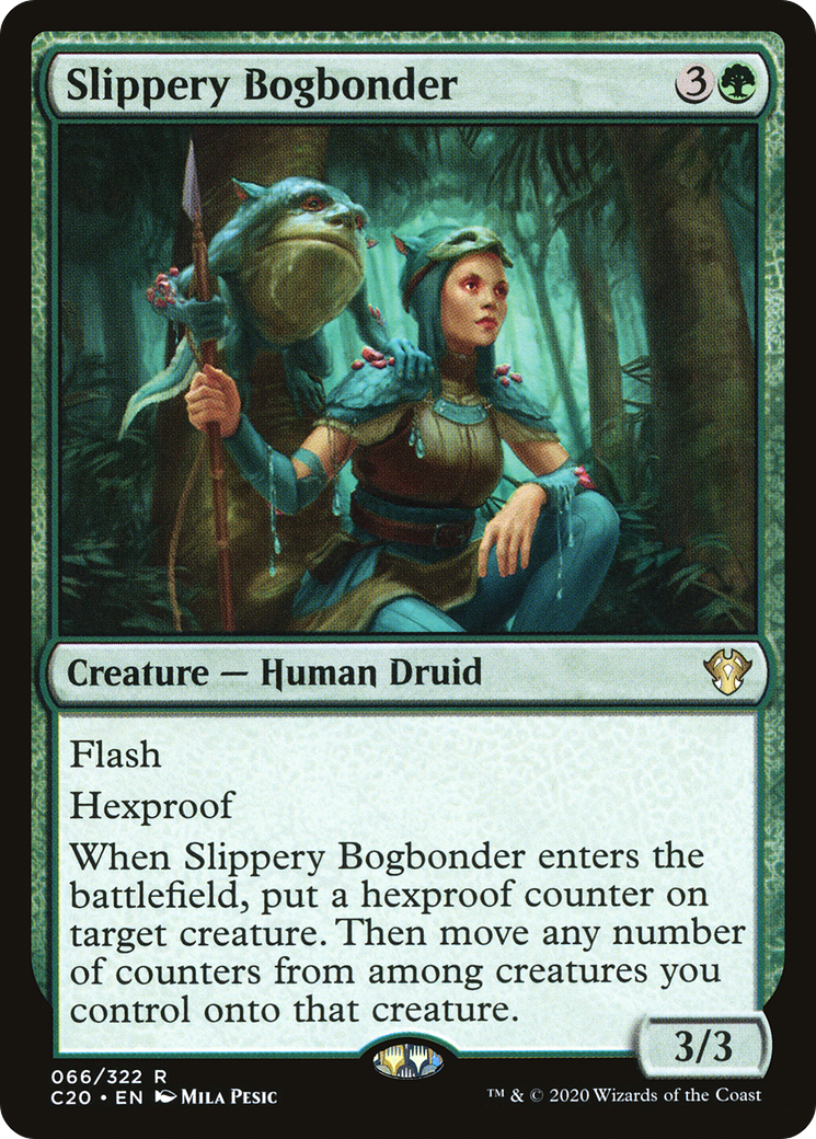 Slippery Bogbonder (C20-066)  - Commander 2020
