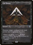 Cut Down (PPDMU-432)  Foil - Dominaria United