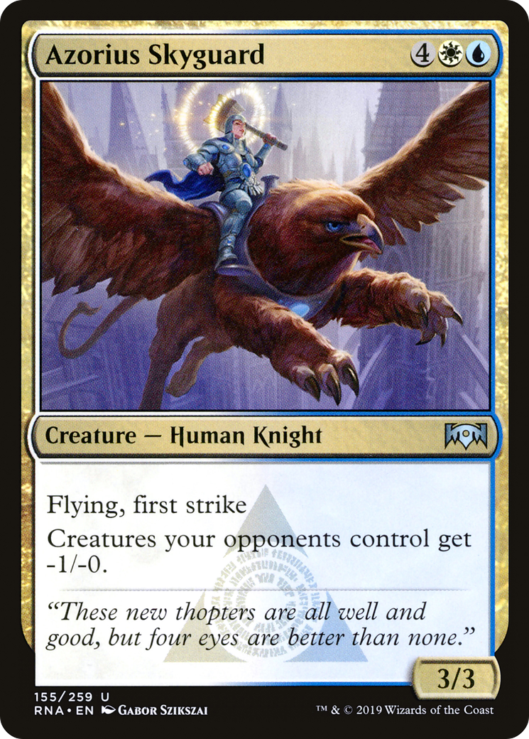 Azorius Skyguard (RNA-155)  Foil - Ravnica Allegiance