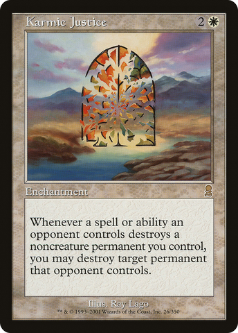 Karmic Justice (ODY-026)  Foil - Odyssey