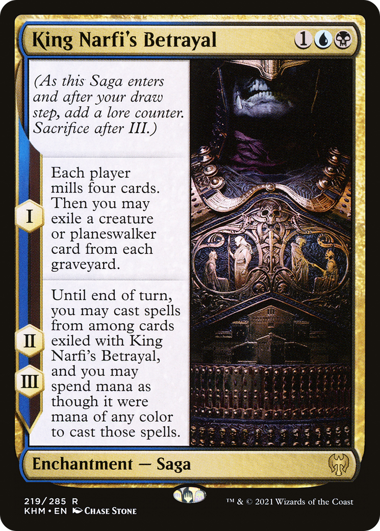 King Narfi's Betrayal (KHM-219)  - Kaldheim